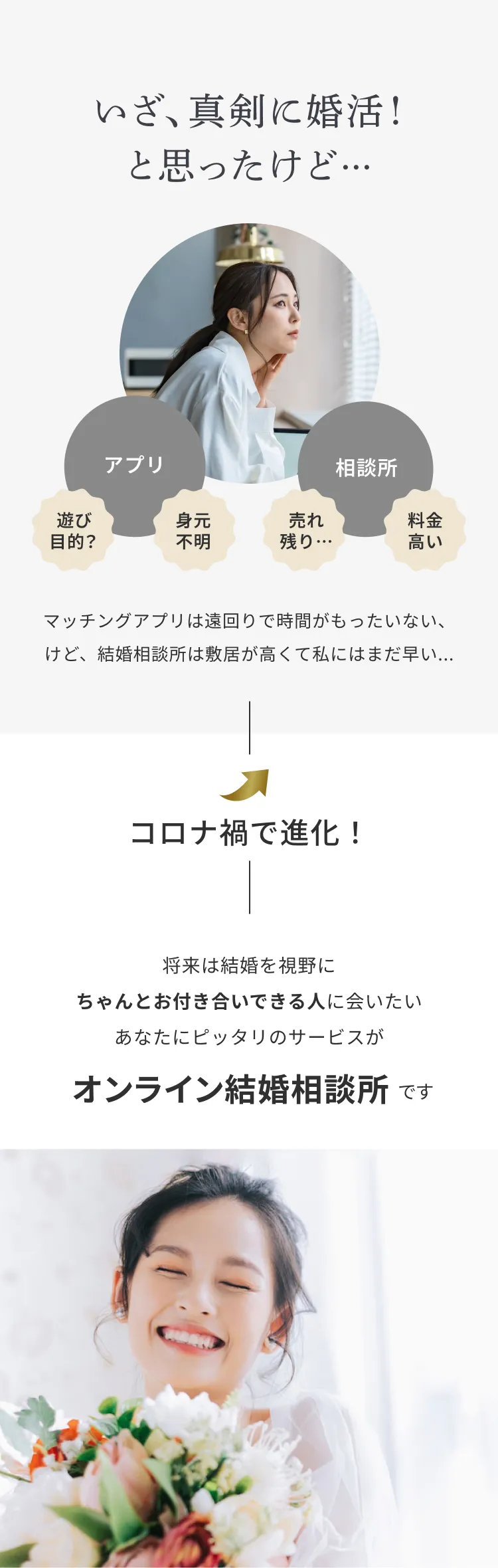 いざ、真剣に婚活！と思ったけど…